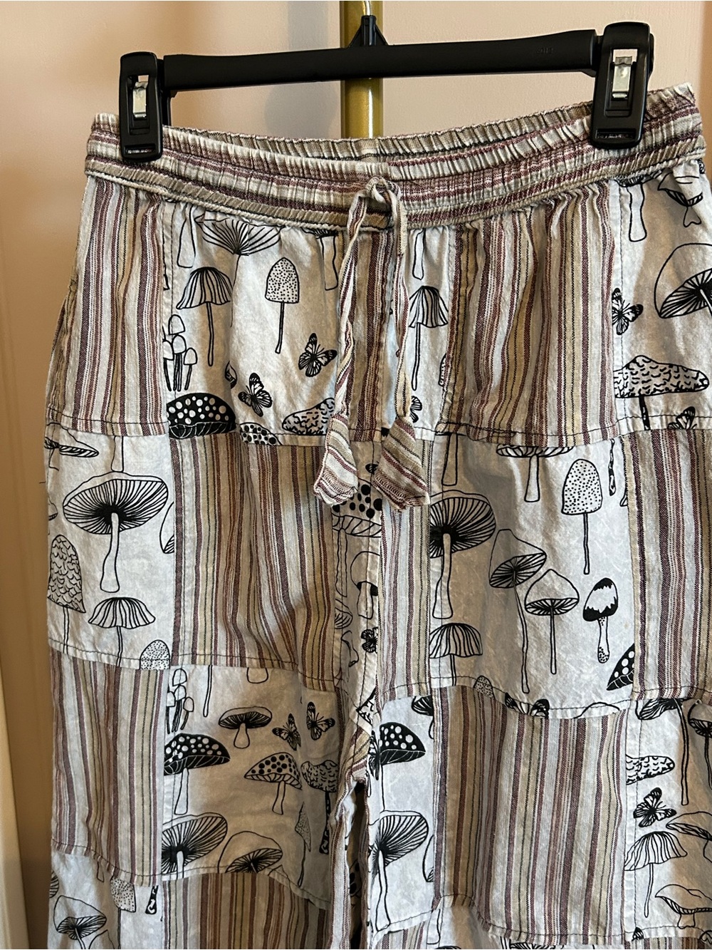 Rising International Wide leg Mushroom Pants(size Large) - Picture 3 of 7